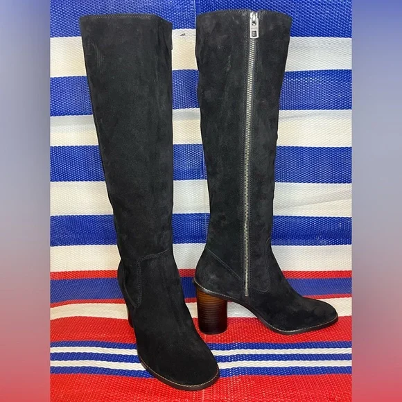 Coach Ombré Knee High Suede Block Heel Boots Womens Size 10 B - G1357 Authentic